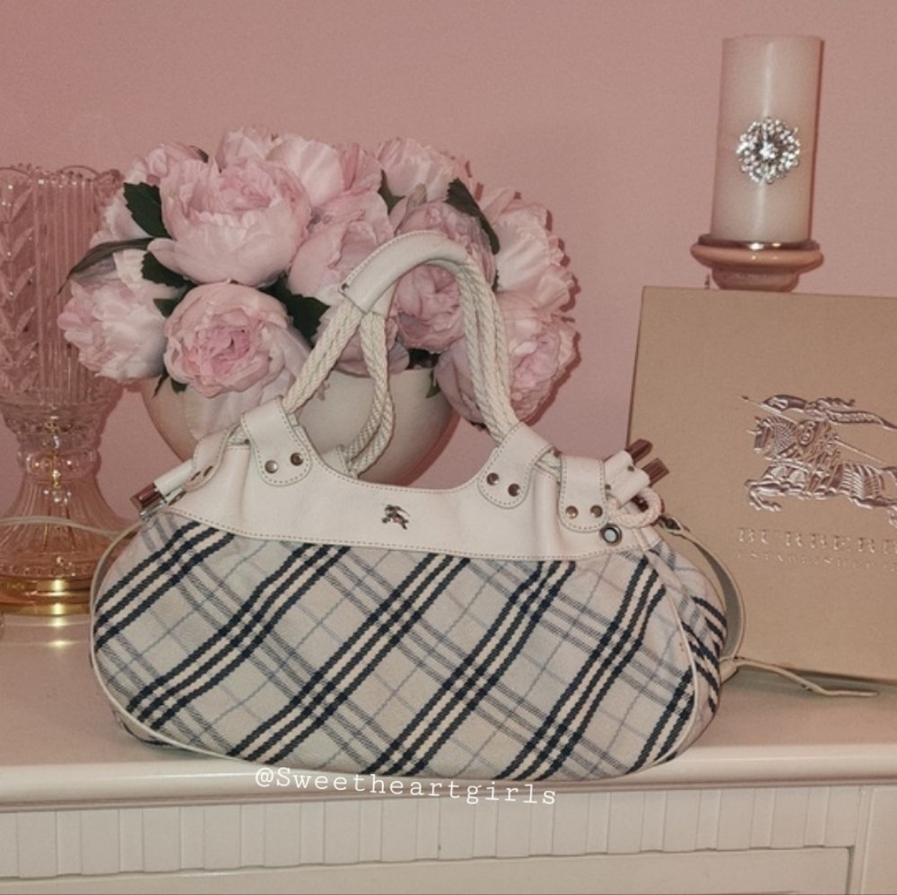 BURBERRY Blue & Navy Shoulder Bag - Picture 5 of 17